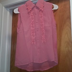 Pink blouse